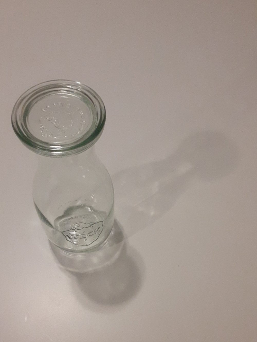 Weck Glass Milk Bottle Carafe